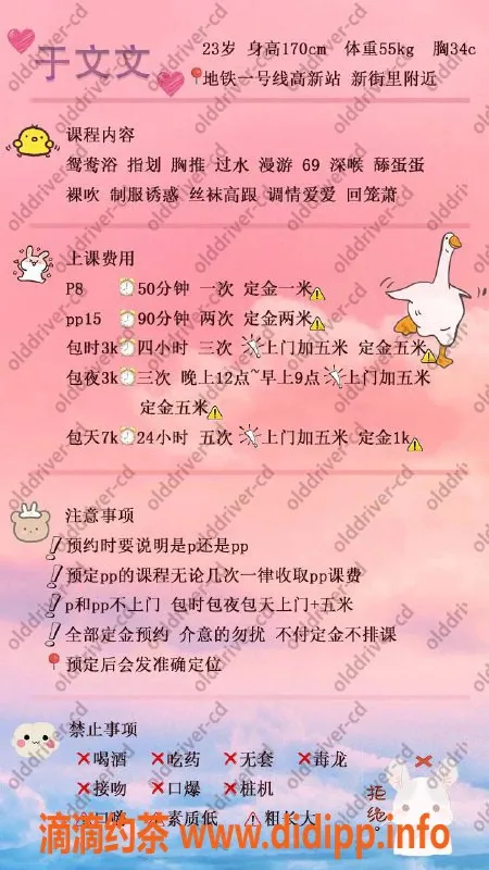 成都楼凤-成都高新区于文文，23岁170cm，100斤，胸围B，1500元/90分钟