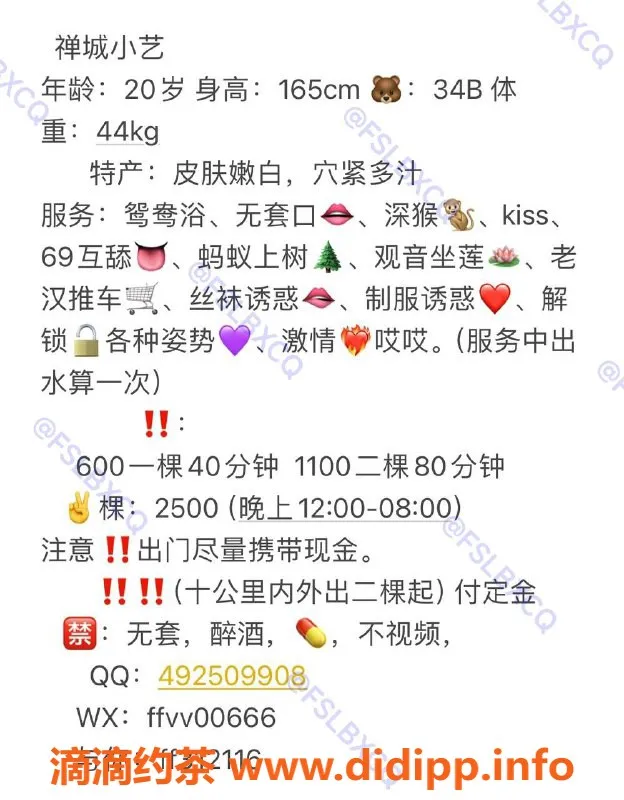 佛山上门服务-禅城小艺，视频验证，洗吹做上门服务，600元起