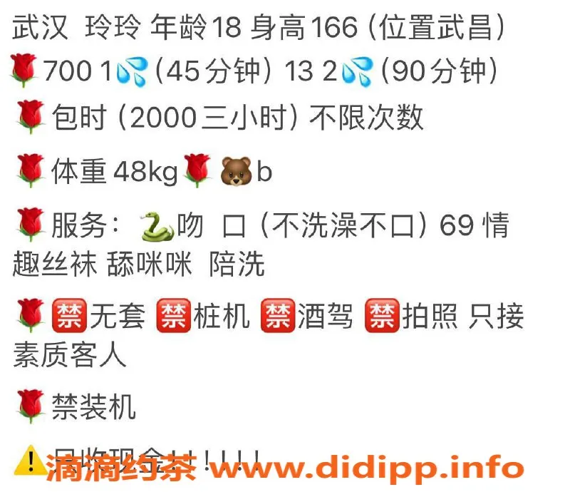 武汉楼凤资源信息,武昌玲玲，7P仅需13pp，服务超赞！