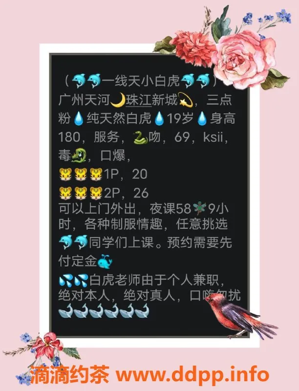 广州楼凤-天河一线天小白虎，课费2000元起！