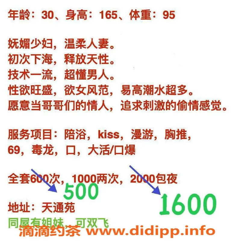 北京楼凤-昌平天通苑30岁邻家少妇菲菲，全套超值服务