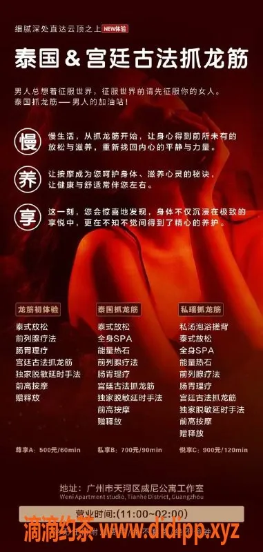 广州抓龙筋-广州抓龙筋，课费700起，体验超值服务
