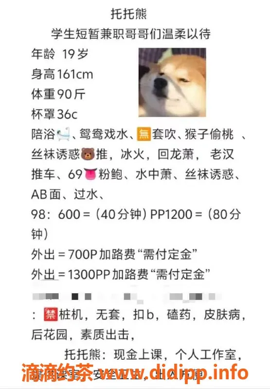 东莞楼凤-松山湖托托熊，600元体验，服务超赞！