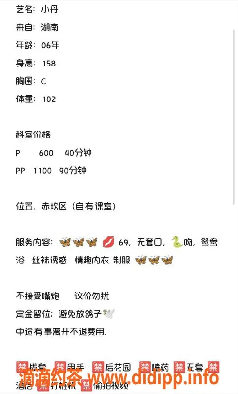 湛江楼凤-湛江小丹，优质服务只需600p