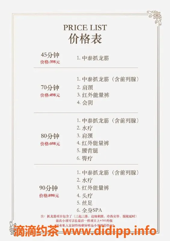 重庆抓龙筋-重庆柔柔抓龙筋SPA，理疗级手法，极致享受